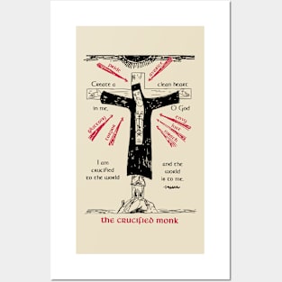 The Crucified Monk | Alternate Version Posters and Art